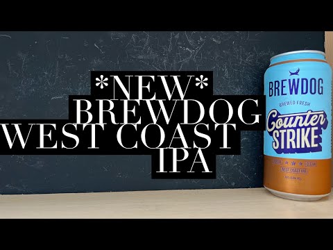 Brewdog Counter Strike West Coast IPA Review , Brewdog Craft Beer Review