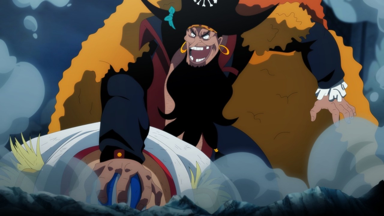 Barbanegra Revela Que Comió la Fruta del Diablo del Dios de la Luna en One Piece