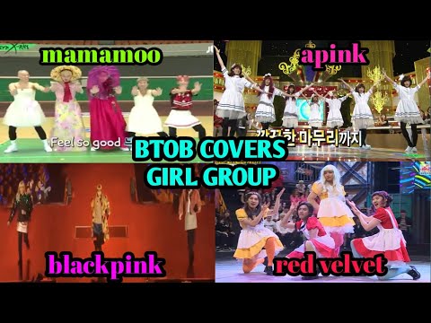 BTOB 비투비 COVERS BLACKPINK, RED VELVET, MAMAMOO AND APINK