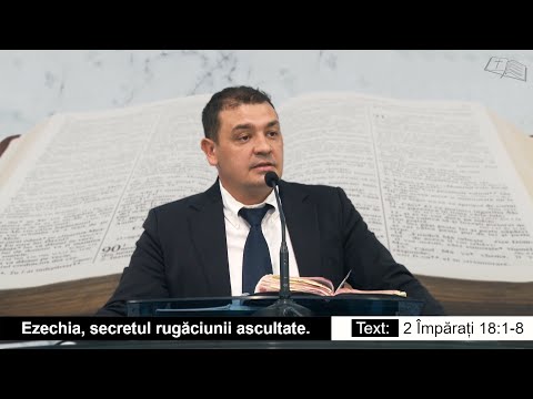 Cătălin Vintea || Ezechia, SECRETUL rugăciunii ascultate