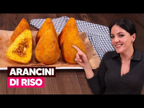 ARANCINI DI RISO: la ricetta ORIGINALE SICILIANA! 😍😋