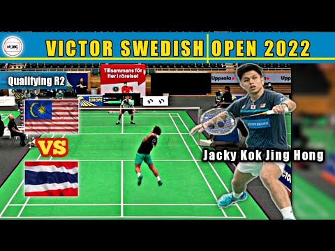 Q R2 | Jacky Kok Jing Hong (MAS) Def Puritat Arree (THA) - Swedish Open 2022