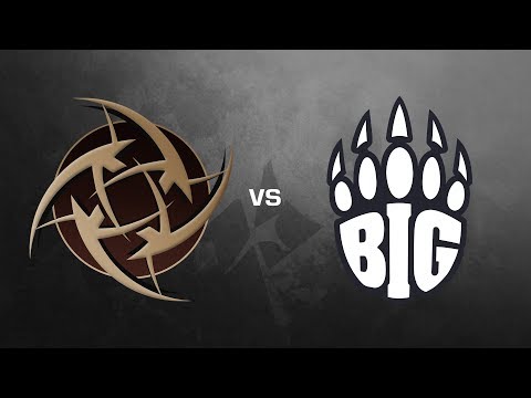 Ninjas in Pyjamas vs. BIG - ESL One New York 2017 Closed Qualifier - Cache