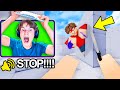 Using GLITCHES To DESTROY TOXIC STREAMER In Roblox Rivals