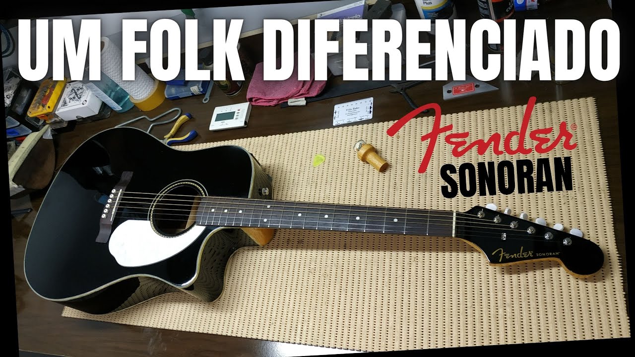 Review violão Fender Califórnia Sonoran SCE | EU GOSTEI