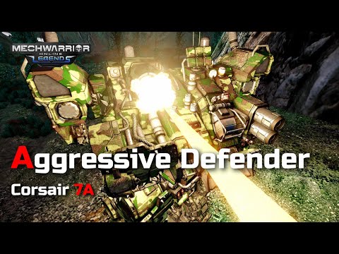 Corsair 7A - Aggressive Defender | Mechwarrior Online