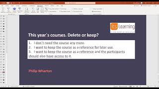 Back To School with itslearning