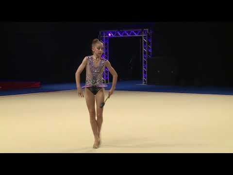 Agnessa Pavlova - Junior - Clubs - 2019 British Rhythmic Championships