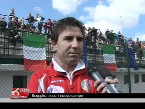 Scoppito, ecco il nuovo campo