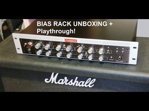 World exclusive- Positive Grid Bias Rack unboxing + all the factory amps!