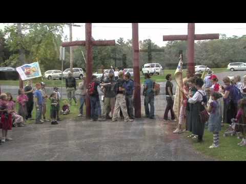 Click to Watch the Auriesville Pilgrimage for Restoration Mixes Tradition, Vitality video