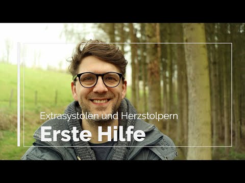 Erste Hilfe bei Extrasystolen und Herzstolpern - Schwindel, Panik und Benommenheit