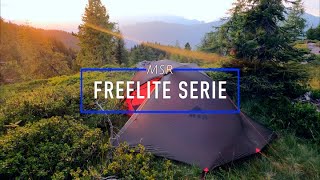 MSR FreeLite (1, 2 & 3) Version 3 ab 2022 TESTBERICHT - meine Erfahrung mit dem top ultraleicht Zelt