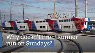 Why doesn’t FrontRunner run on Sundays UTA explains - Daily Buzz