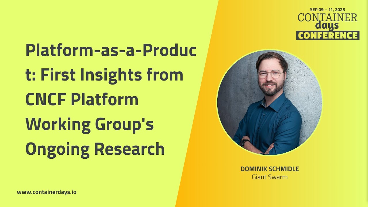Platform-as-a-Product: First Insights from CNCF Platform Working Group's Ongoing Research