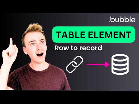 Bubble Table Element - Link Row to Record page thumbnail