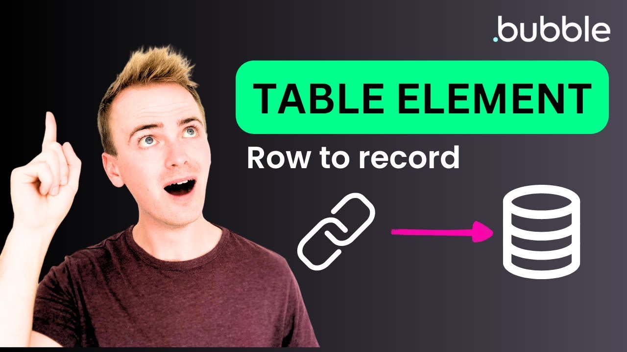 Bubble Table Element - Link Row to Record page thumbnail