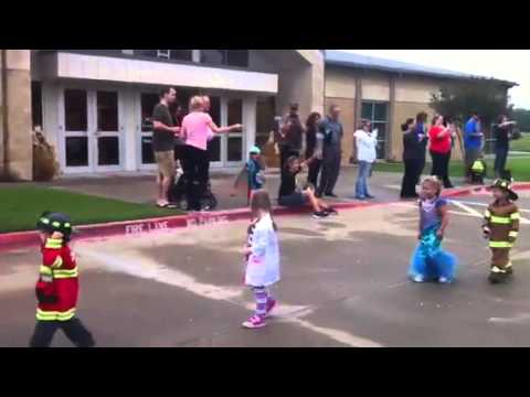 Crossing point school parade