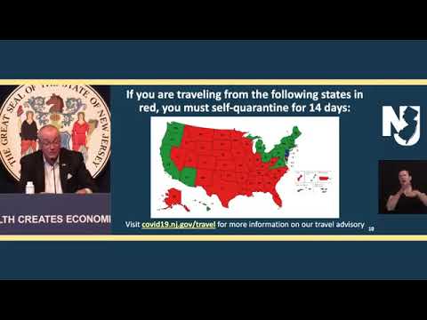 Coronavirus in New Jersey: Update on October 8, 2020