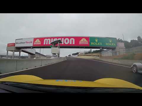 Laguna Seca New Pavement PCA 8/25/2023 in a 2008 Cayman S