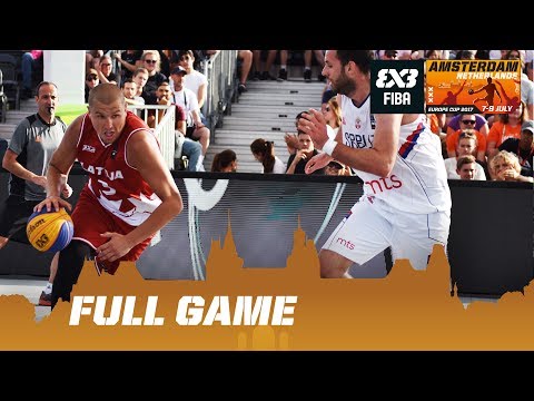 Serbia vs Latvia - Semi-Final Full Game - FIBA 3x3 Europe Cup 2017 | 3x3 Basketball
