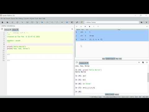 Introduction to Spyder IDE (Python for Engineers)