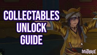 FFXIV 5.0 1336 Shadowbringers Collectables Unlock Guide