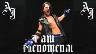 (ARENA EFFECTS) - AJ Styles&#39; 1st WWE Theme - &quot;Phenomenal&quot; by CFO$
