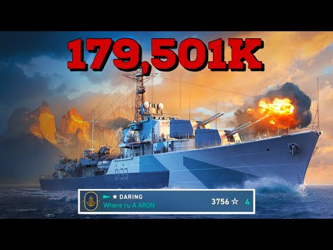 HMS Daring rips through the enemy team