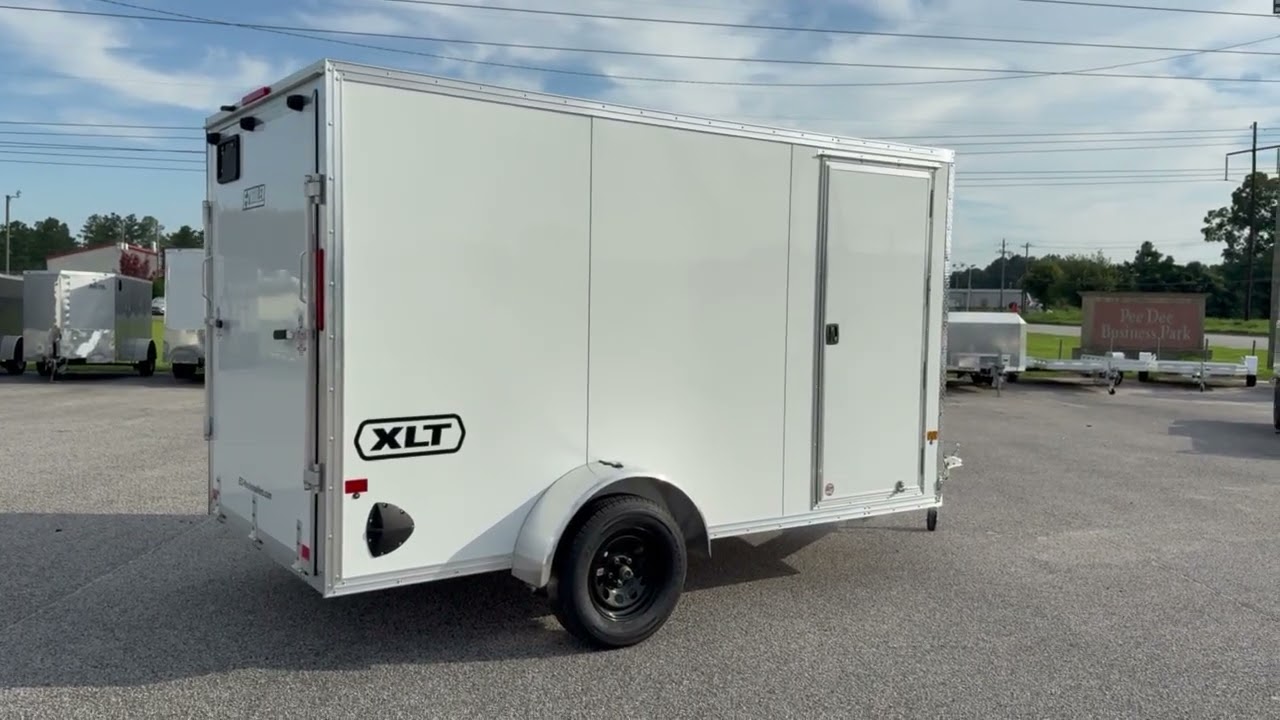 New 2026 Alcom XLT 7X16 ALUMINUM Enclosed Cargo - Video
