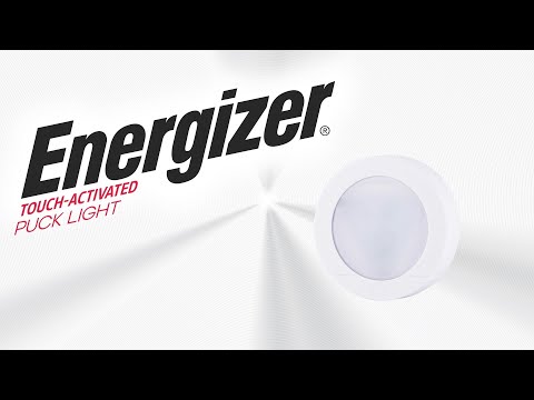 37366: Energizer Touch-Activated LED Puck Light Operation