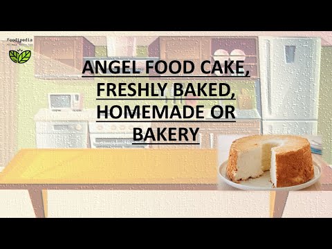 ANGEL FOOD CAKE, FRESHLY BAKED, HOMEMADE OR BAKERY. FOOD STORAGE - HOW LONG CAN YOU KEEP.