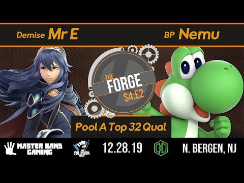 The Forge S4:E2 - Demise | Mr E (Lucina) Vs. BP | Nemu (Yoshi) - Pool A - W Qualifier