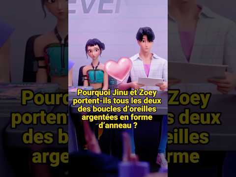 Pourquoi Jinu et Zoey portent-ils tous les deux des boucles d'oreilles créoles en argent? #celebrity