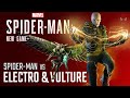 Marvel S Spider Man Spider Man Vs Electro Vulture 1080p60ᴴᴰ