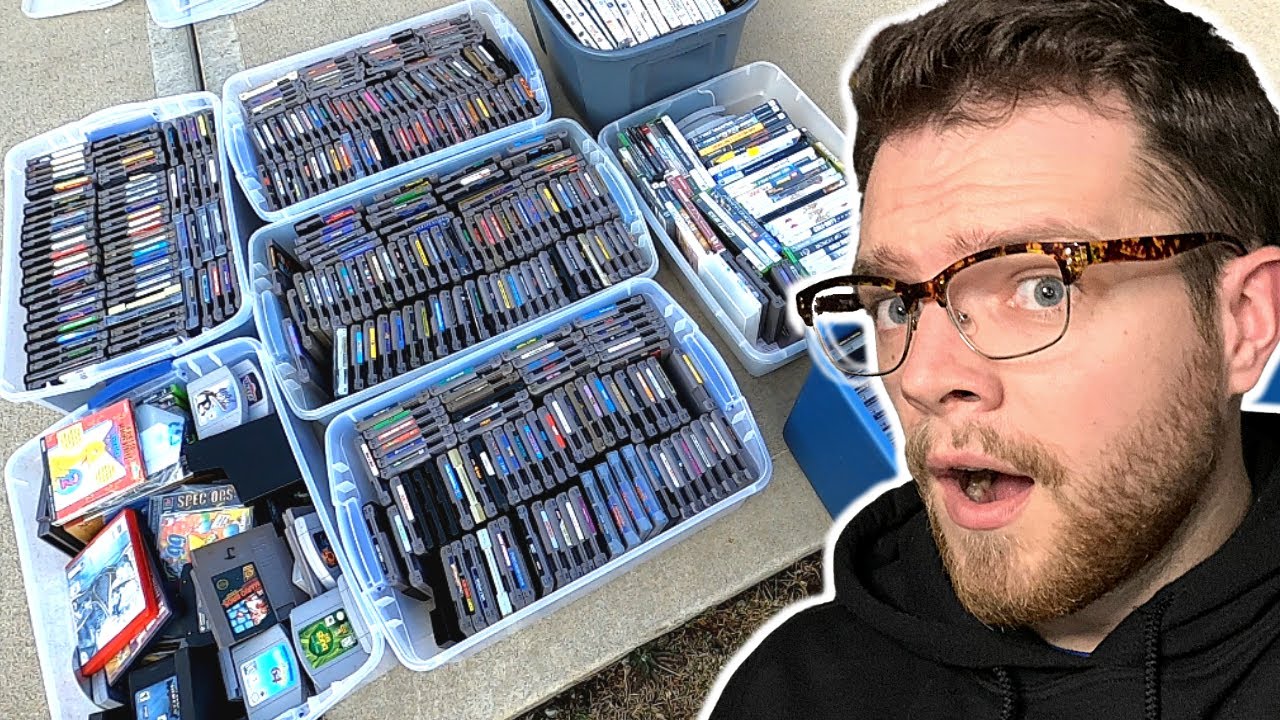 I had no idea what this retro gaming collection was worth