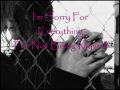 Dead by April Sorry For Everything Lyrics (Flashing ...