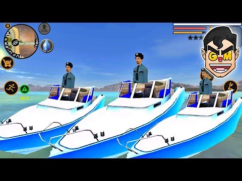 Vegas Crime Simulator #New Update Police Office Drive Boat (by Naxeex LLC) Android Gameplay HD