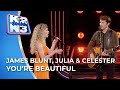 James Blunt, Julia & Celester // You're Beautiful // Studioshow 3 | K2 zoekt K3
