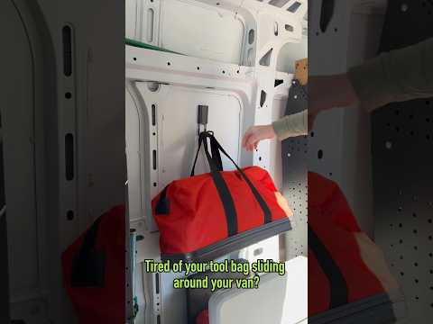 Video: Gator Magnetics Utility Van Organization to Keep Tool Bags Off the Floor video thumbnail