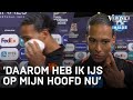 Van Dijk met ijs op gezicht na afloop finale | VERONICA INSIDE