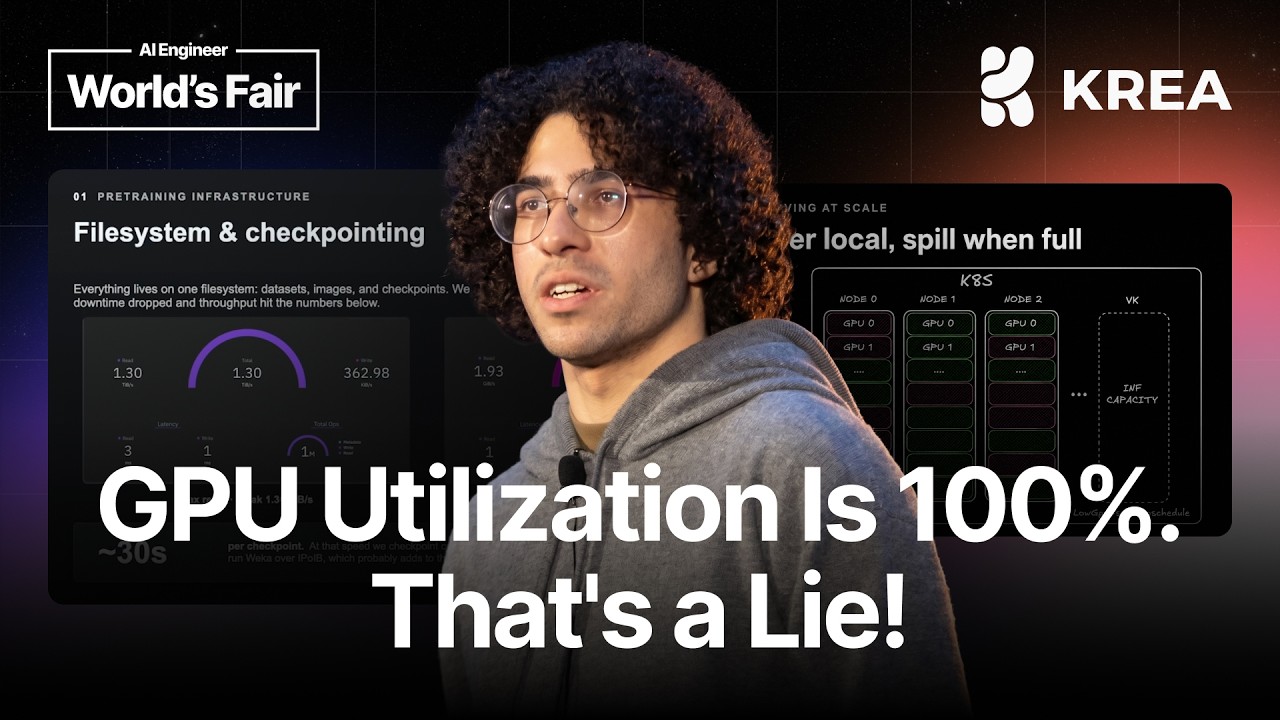 Infra behind Krea 2: How to train and serve at scale — Gabriel Jorge Menezes, Krea.ai
