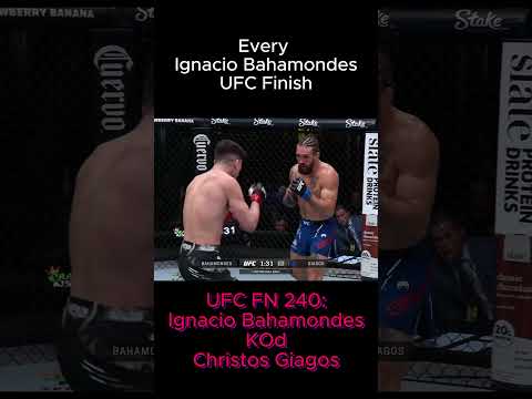 Every Ignacio Bahamondes UFC Finish