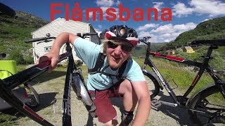 preview picture of video '[NCN #6] Down the Flåmsbana by bike'