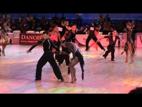 WDSF Open Latin 1/16 rumba Alexandr Gruzdev - Daria Korobkova