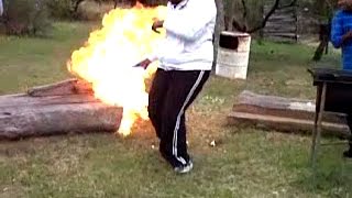 Brother In Law Tries To Kill Me - Petrol Bomb Explosion!!