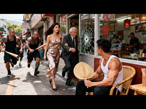 CEO fugge dalla mafia in un hotel fatiscente,il direttore è il guerriero supremo,un pugno li scaccia