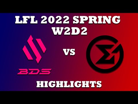 BDSA vs GW Highlights LFL Week 2 Day 2 - Team BDS Academy vs GameWard  [ENG Casters]