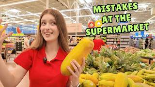 English Mistakes at the Supermarket