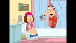 Family Guy meg in the bathroom with quagmire HD